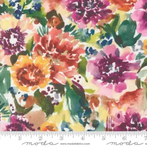 Floribunda by Moda Fabrics BLOOMINDIAN SUMMER/CLOUD