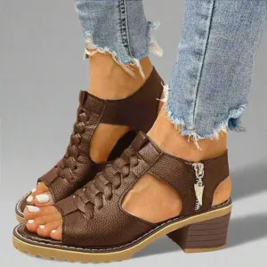 Gertrud | Orthopedic sandals with premium heel comfort