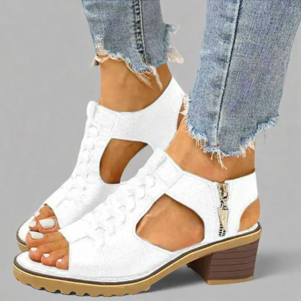 Gertrud | Orthopedic sandals with premium heel comfort