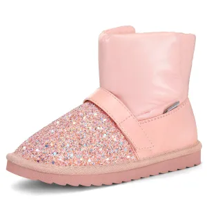 Glitter Warm Fur Lined Snow Boots