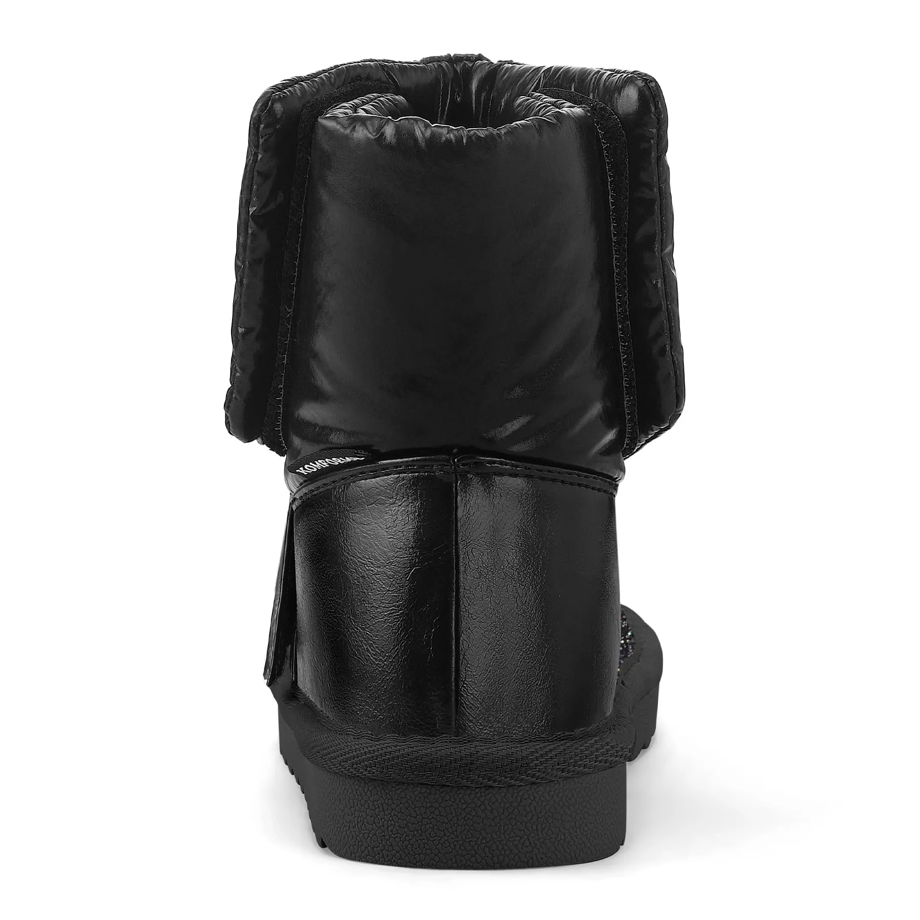 Glitter Warm Fur Lined Snow Boots