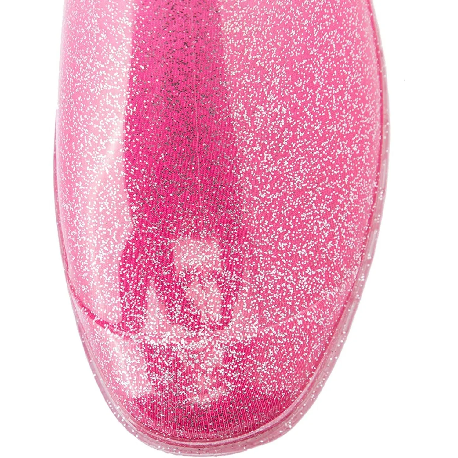 Gradient Glitter Tall Waterproof Rain Boots