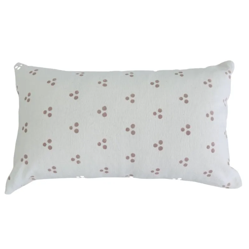 Hand Block Lumbar Blush Fleck Pillow