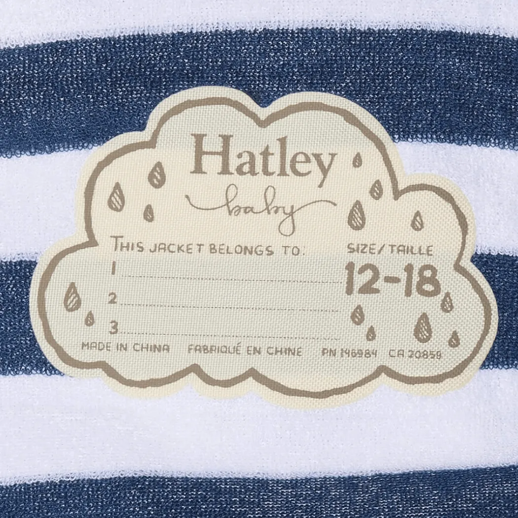 HATLEY Colour Changing Baby Raincoat | Linework Dinos Size 9-12 Months