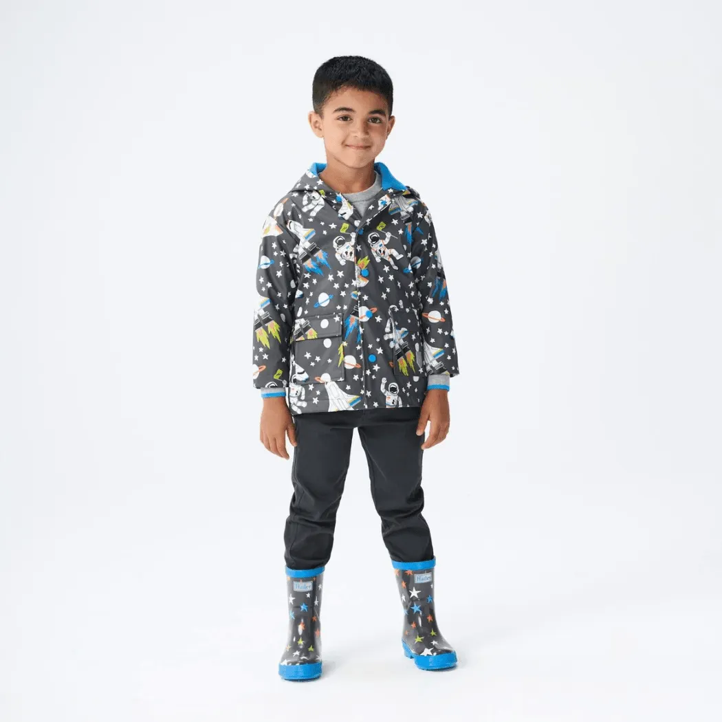 HATLEY Colour Changing Raincoat | Outer Space Size 10