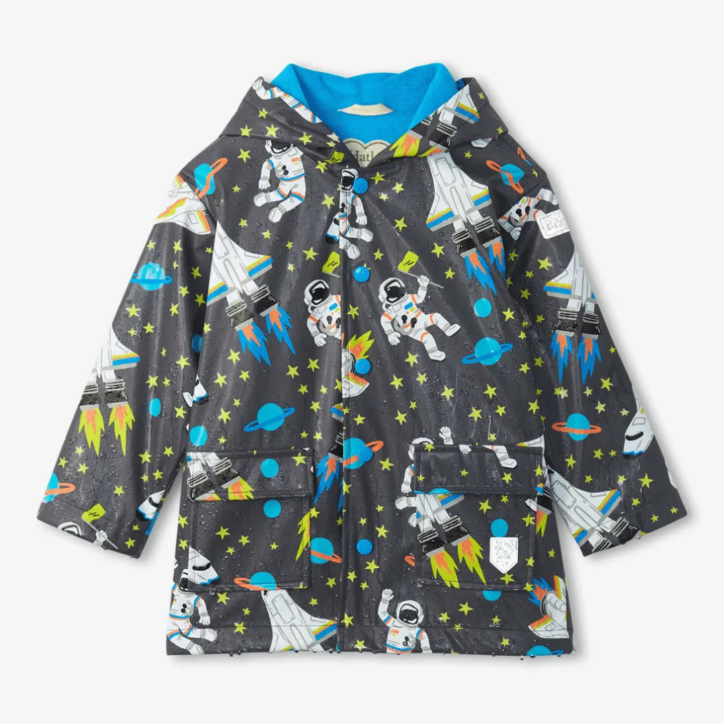 HATLEY Colour Changing Raincoat | Outer Space Size 10