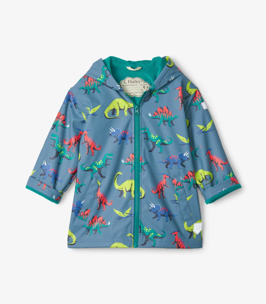 Hatley Dangerous Dinos Splash Jacket Size 2 to 7y