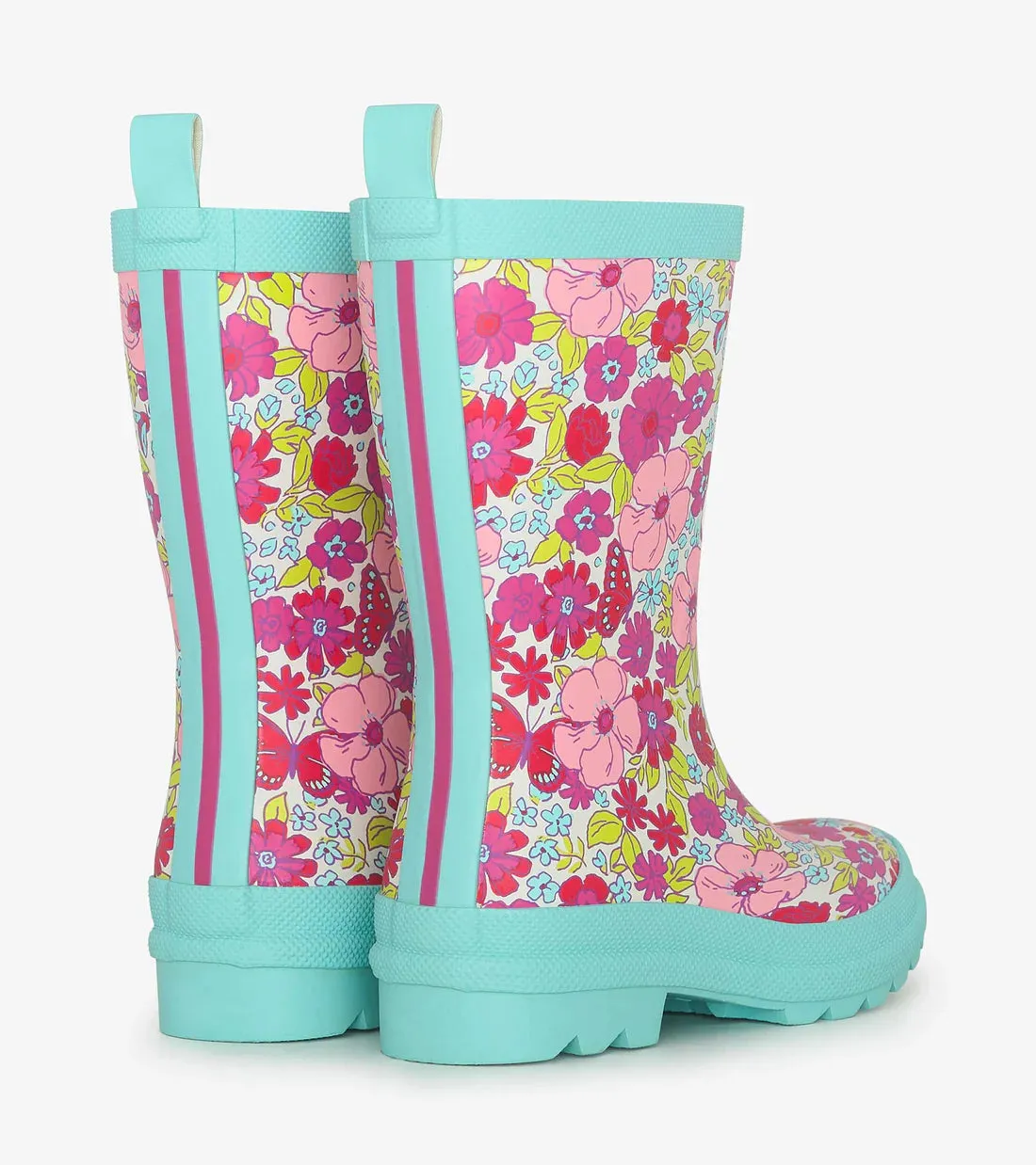 Hatley Matte Rain Boots - Groovy Flowers