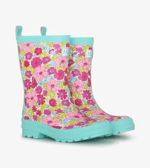 Hatley Matte Rain Boots - Groovy Flowers