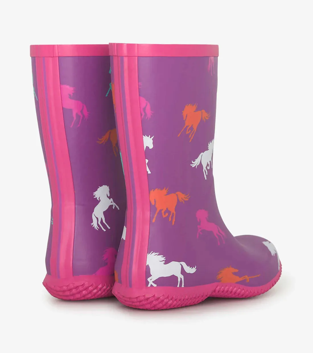 Hatley Packable Rain Boots - Leaping Horses