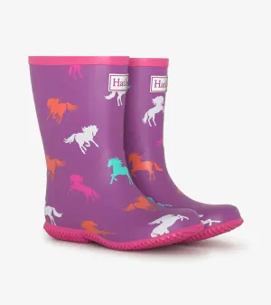 Hatley Packable Rain Boots - Leaping Horses