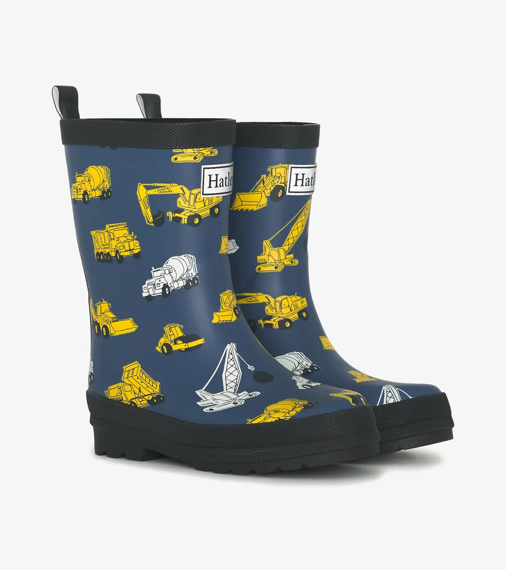 Hatley Under Construction Matte Rain Boots