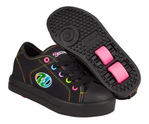 Heelys x2 Girls Classic Black Rainbow