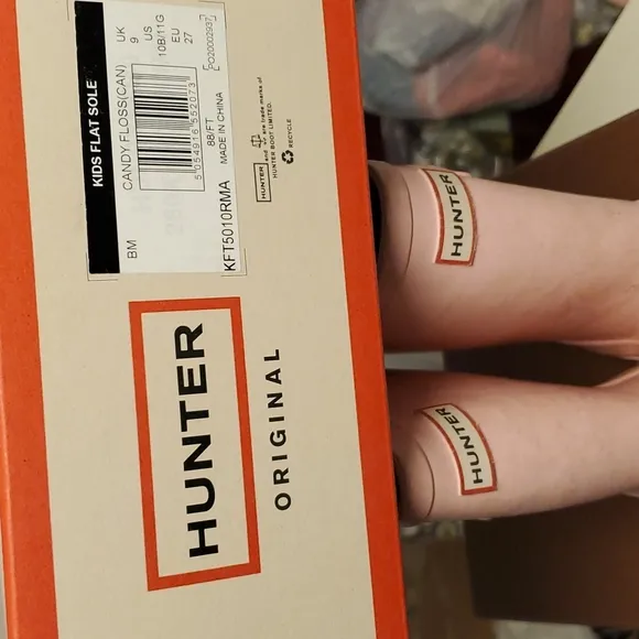 Hunter boots girl 9