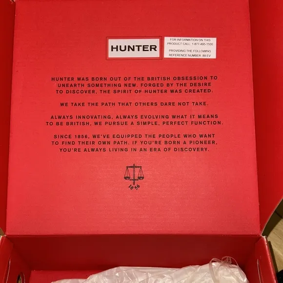 Hunter Kids’ Original First Classic Glitter Rain Boot in Black/Black New