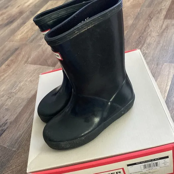 Hunter Rain Boots size 10B/11G