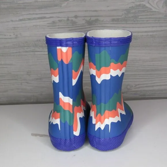 HUNTER Storm Stripe Waterproof Kids Rain Boot