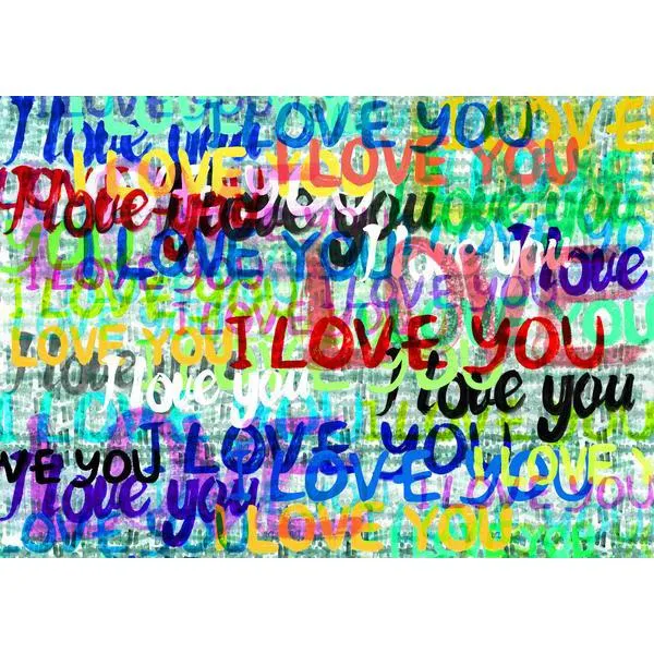 I Love You Print Wall Art