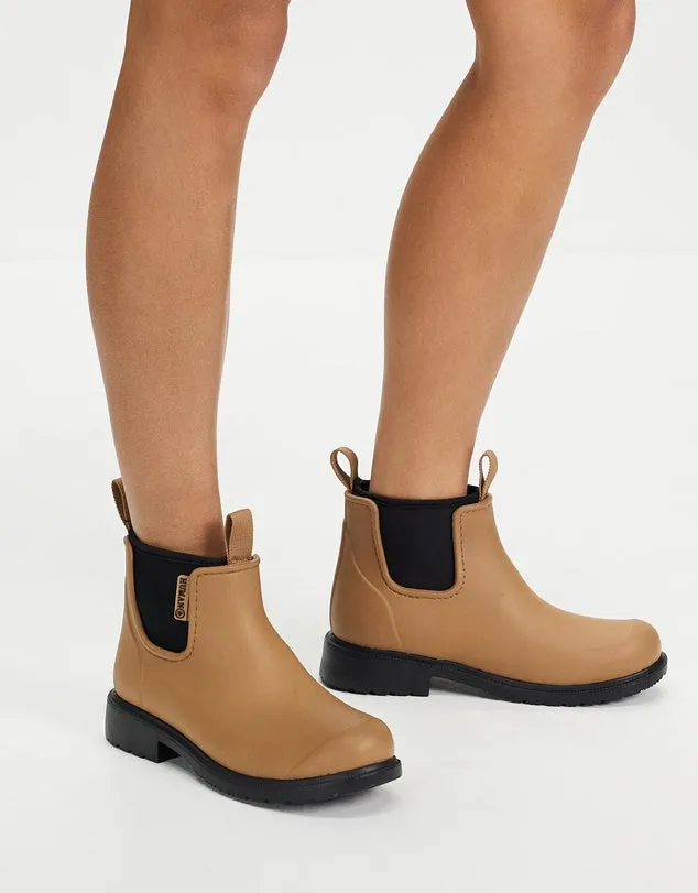 Jam Rain Boots Tan