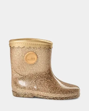JANETSK RUBBER BOOT W/O lining - Champagne