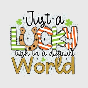 Just a Lucky Kid in a Colorful World Transfer