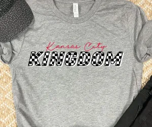 Kansas City Kingdom Race Flag Graphic Tee