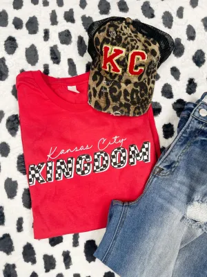 Kansas City Kingdom Race Flag Red Graphic Tee