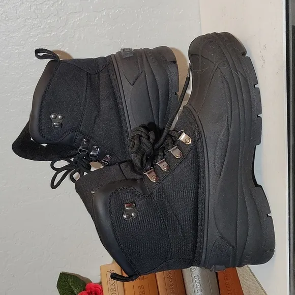 KHOMBU Glacier Lace Waterproof Wibter Snow Rain Boots 8