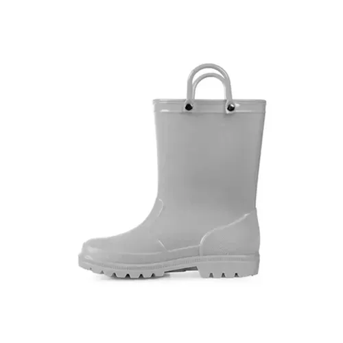 Kid Girls Light Rain Boots Solid Color  - KKOMFORME