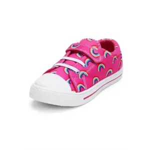 Kids Boys Girls Sneakers for Pink Rainbow - KKOMFORME