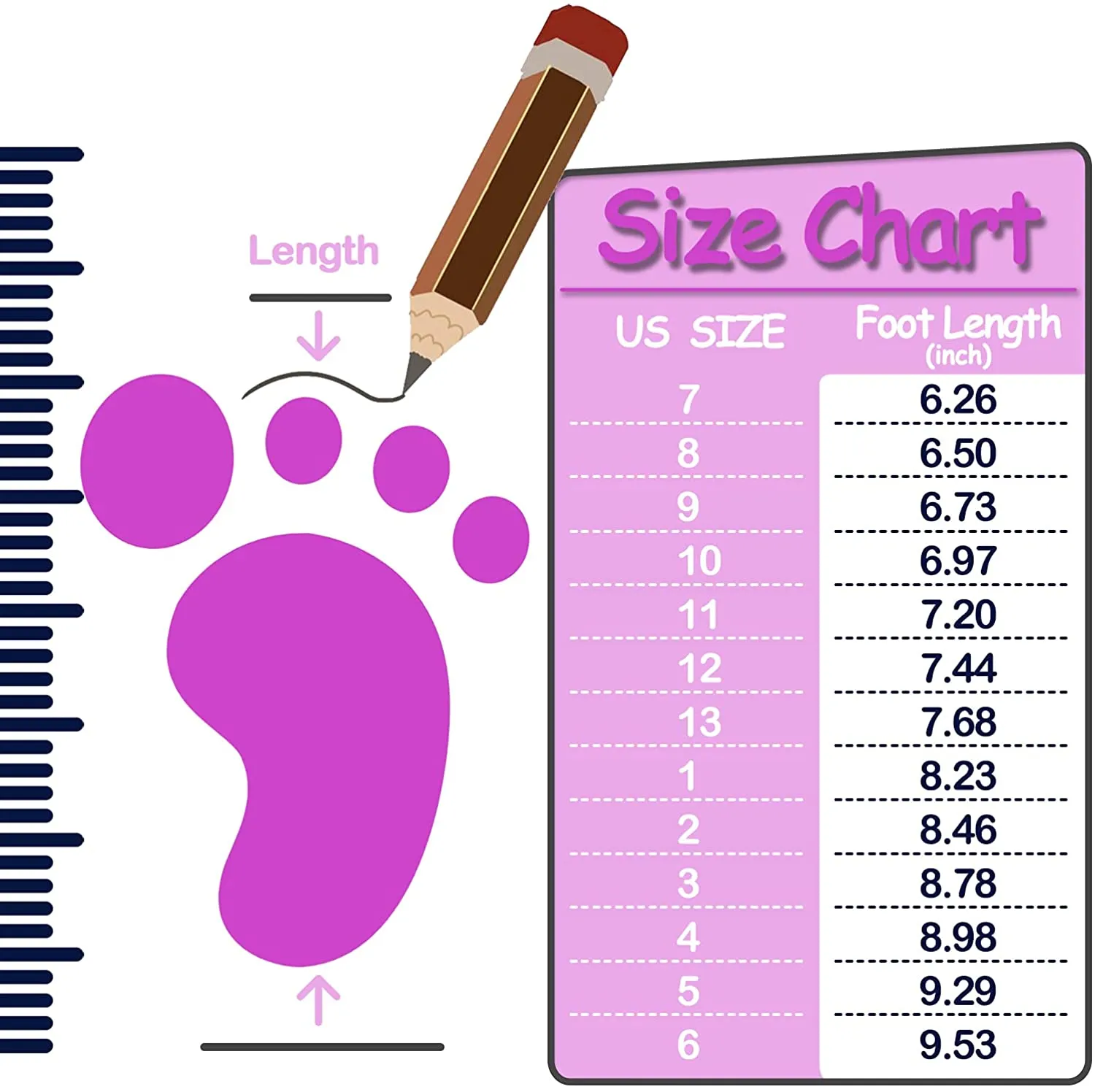 Kids Girls Light Rain Boots Solid LILAC-KKOMFORME