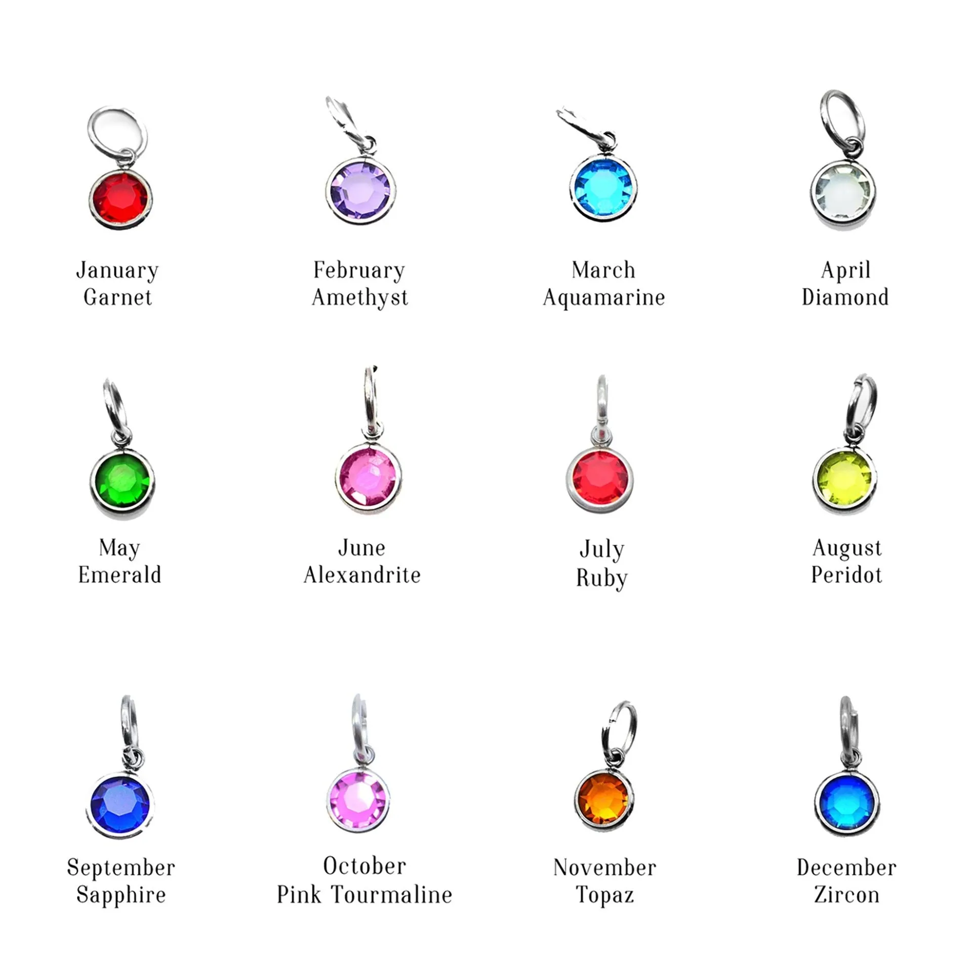 Kids Love Handwriting Keyring Tag - (1 Silver Charm Included)