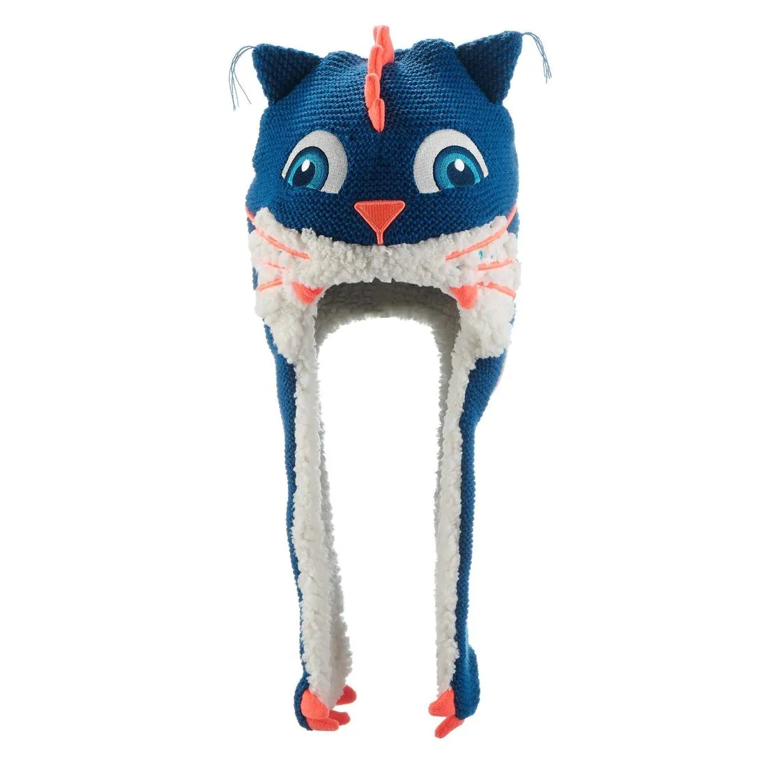 Kids’ Peruvian Ski Hat Monstercat - Blue