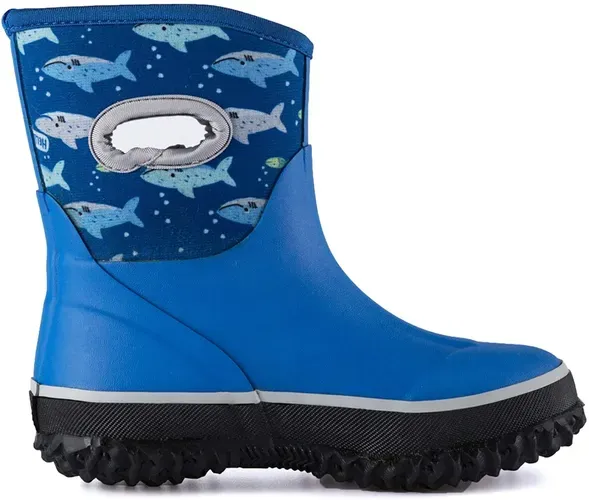 KKOMFORME Neoprene Warm Rain Boots Winter Snow Boots for Toddler and Little Kids