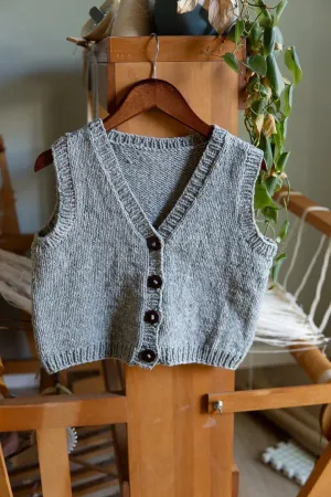 K's Back to School Vest - Knitting Pattern (PDF)