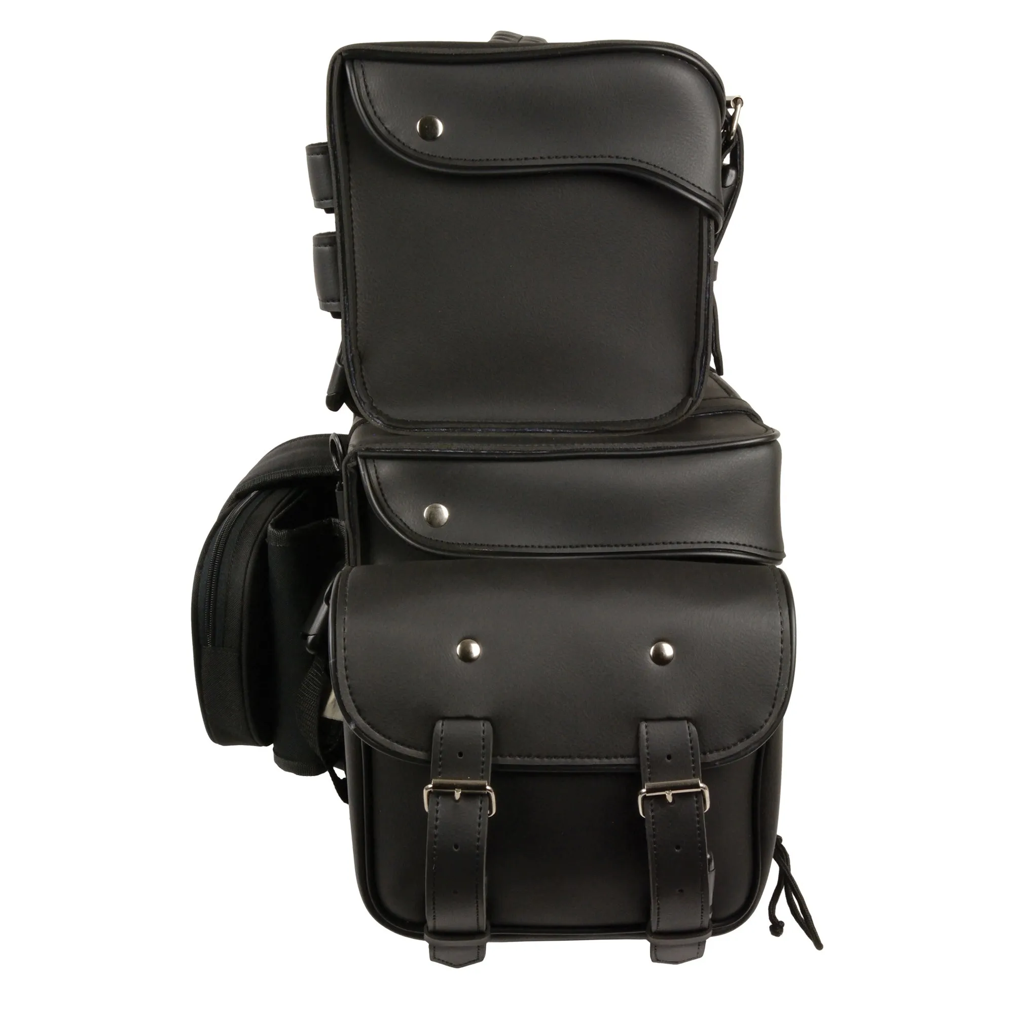 Large Four Piece PVC Touring Pack w/ Barrel Bag (15.5X13X10)