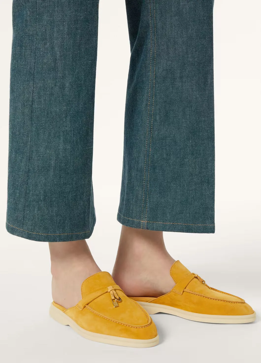 loro piana babouche charms walk loafer (women’s)