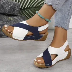Lucrecia® | Orthopedic sandals made from vegan leather