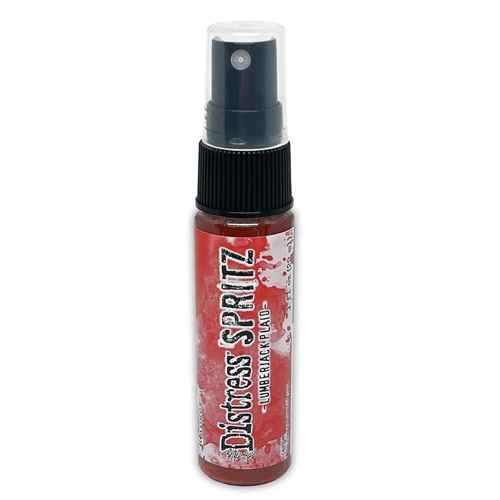 Lumberjack Plaid Distress Spritz Tim Holtz