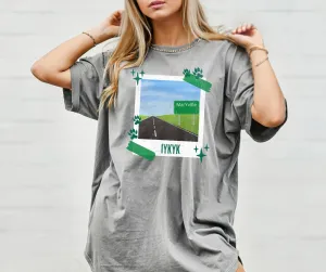 MarYville Highway Sign Grey Tee