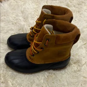 Men’s Women’s Unisex Sorel Cheyenne II Duck Rain Boots, Size: 6 (7.5 womens)