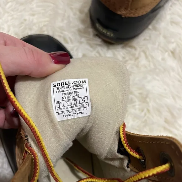 Men’s Women’s Unisex Sorel Cheyenne II Duck Rain Boots, Size: 6 (7.5 womens)
