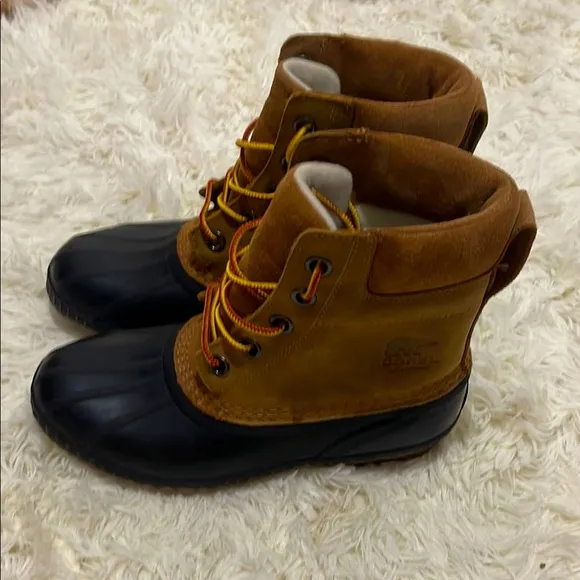 Men’s Women’s Unisex Sorel Cheyenne II Duck Rain Boots, Size: 6 (7.5 womens)