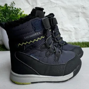 Merrell Unisex-Child Snow Crush 3.0 Jr Waterproof Boot insulated size 6 toddler