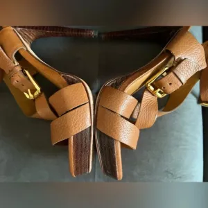 Michael Kors heels‎ women’s size 10 M leather high heels platforms