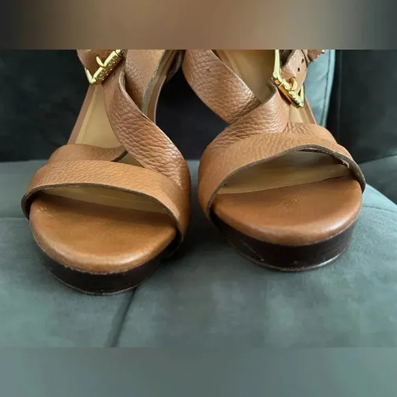 Michael Kors heels‎ women’s size 10 M leather high heels platforms