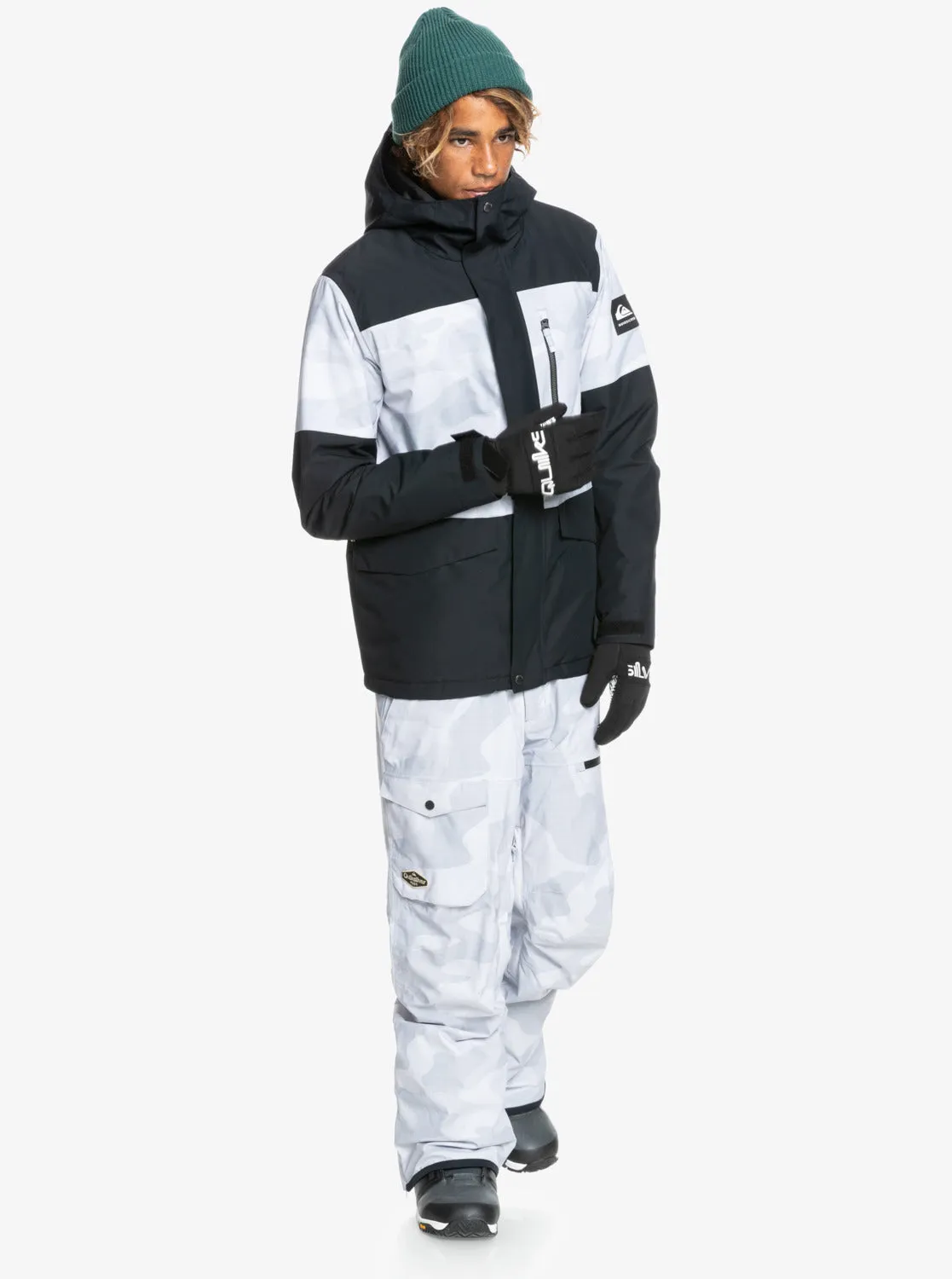 Mission Print Block Snowboard Jacket