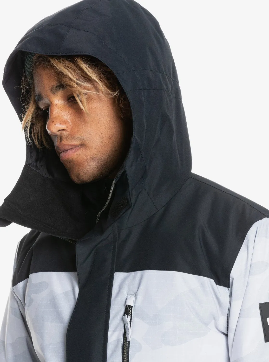 Mission Print Block Snowboard Jacket