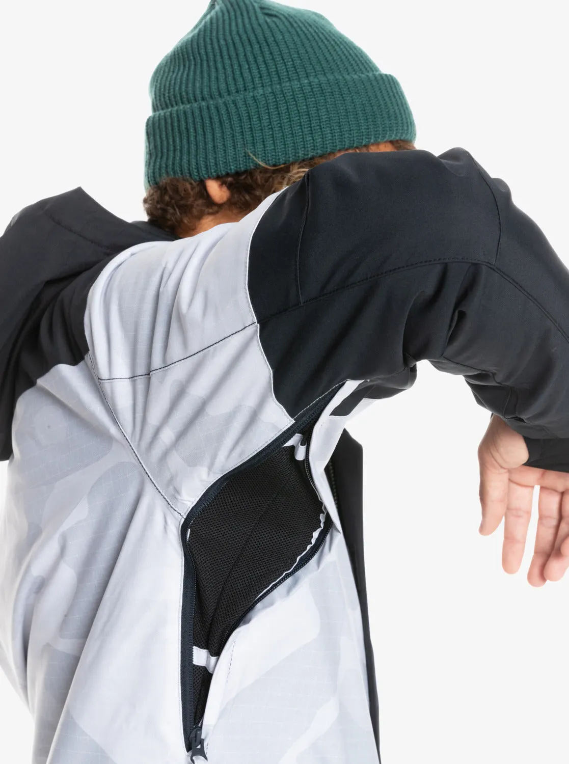 Mission Print Block Snowboard Jacket