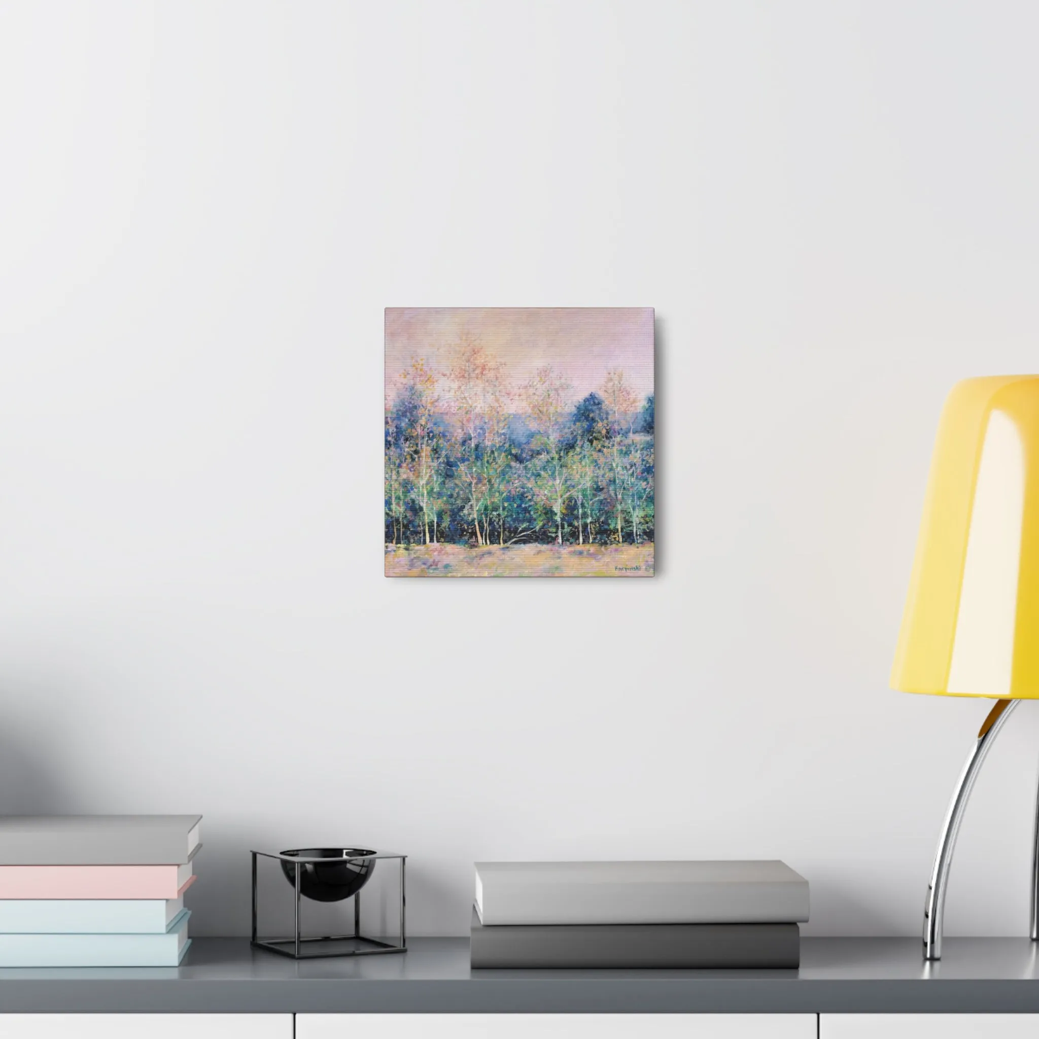 Nature Tree Landscape Canvas Art -  Symphony of Trees by Leslie Karpinski